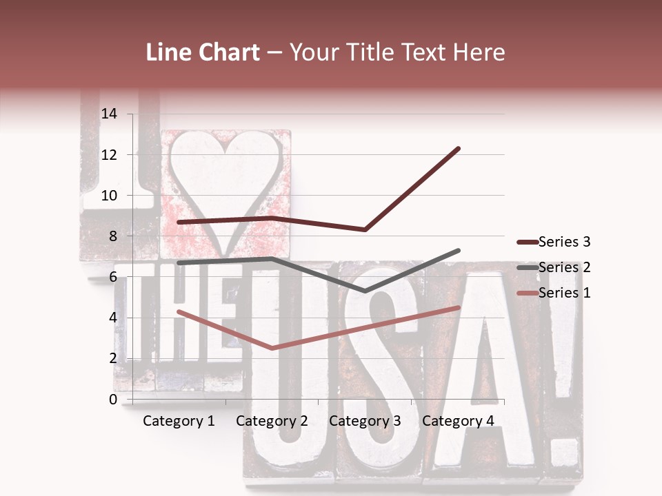 States Alphabet Heart PowerPoint Template