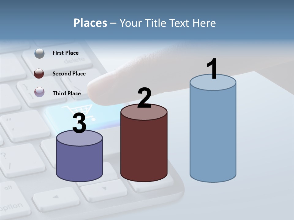 Purchase Background Key PowerPoint Template
