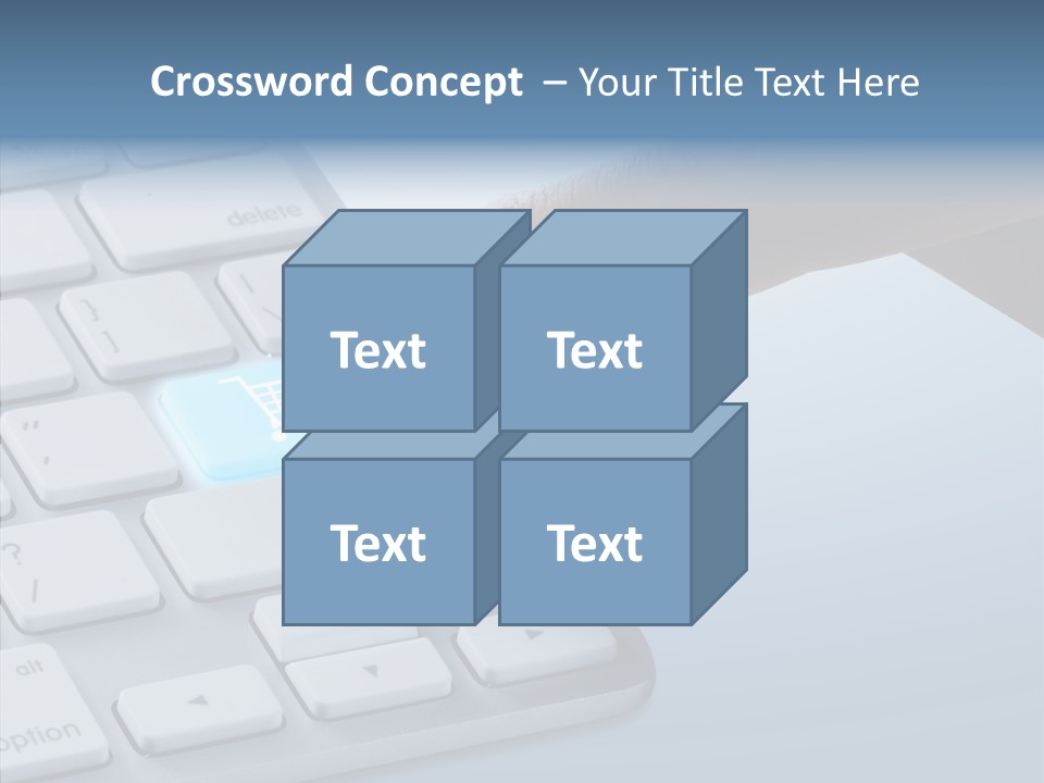 Purchase Background Key PowerPoint Template