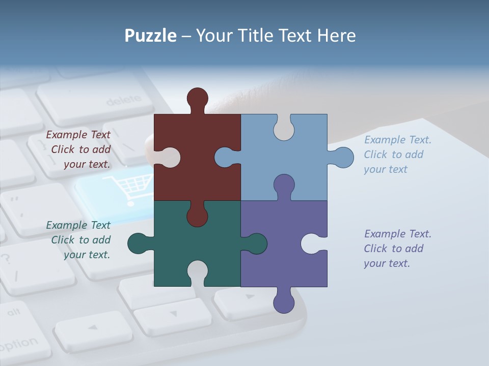 Purchase Background Key PowerPoint Template