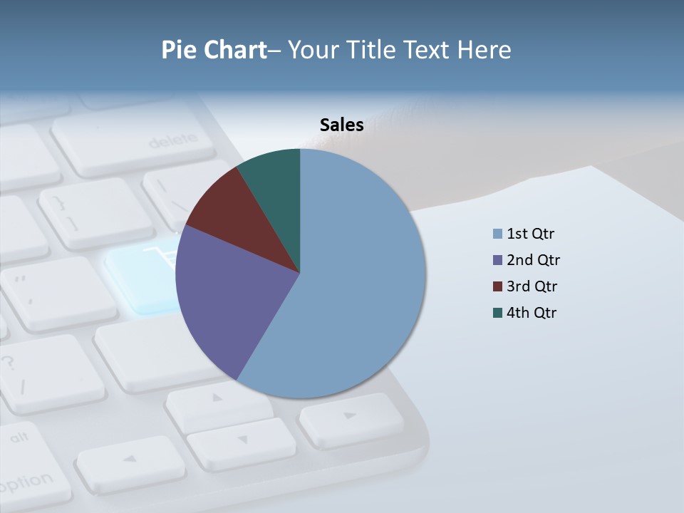 Purchase Background Key PowerPoint Template