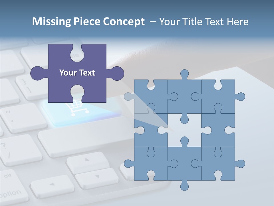 Purchase Background Key PowerPoint Template