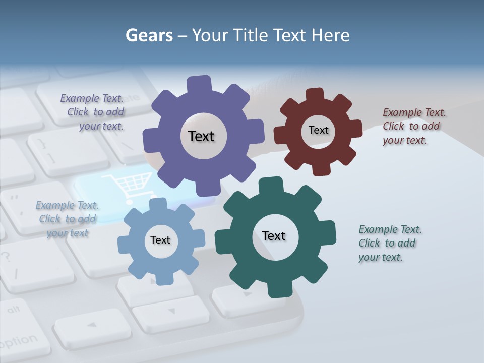 Purchase Background Key PowerPoint Template