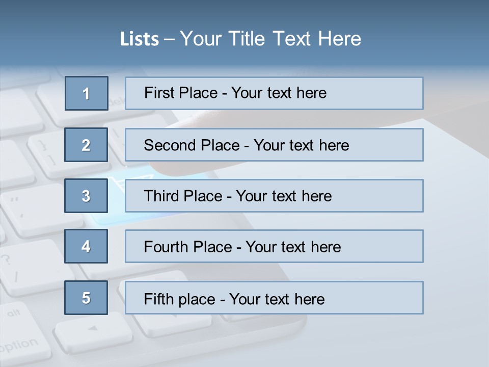 Purchase Background Key PowerPoint Template