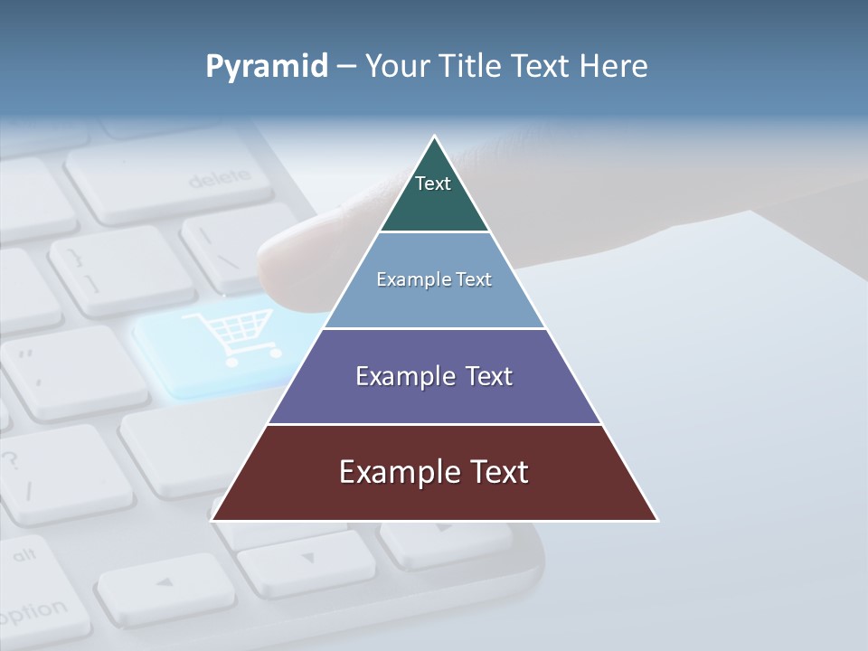 Purchase Background Key PowerPoint Template