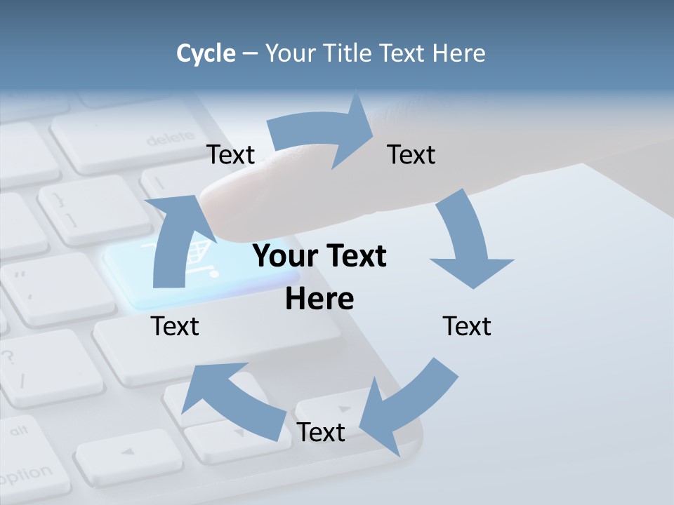 Purchase Background Key PowerPoint Template