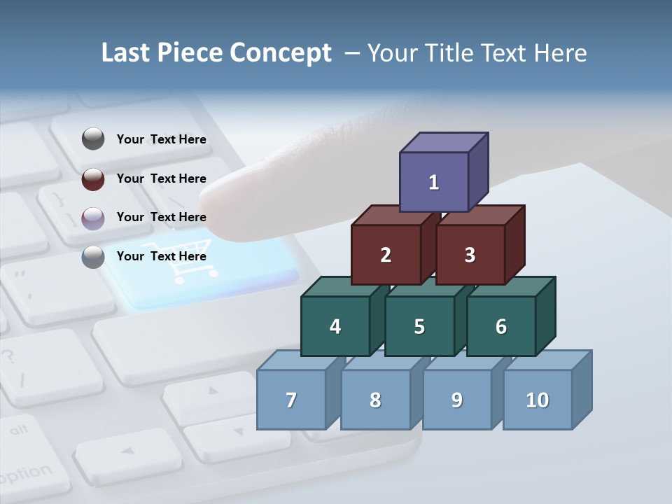 Purchase Background Key PowerPoint Template