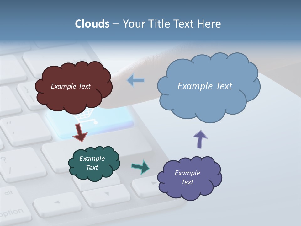 Purchase Background Key PowerPoint Template