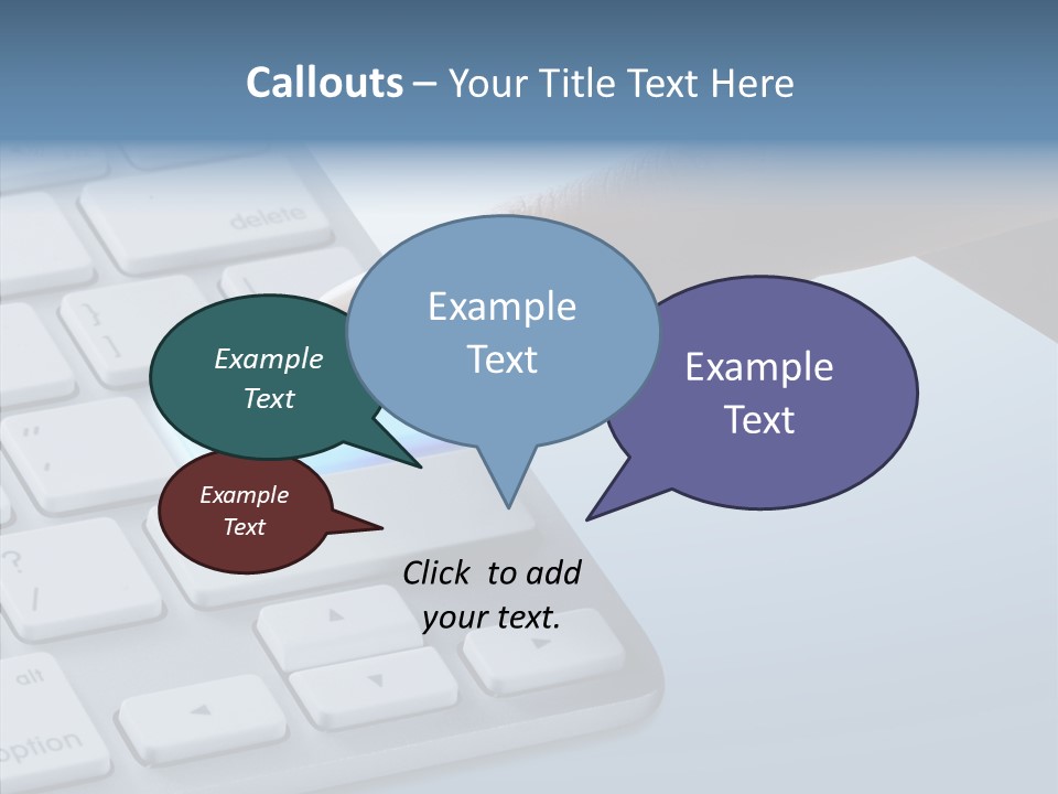Purchase Background Key PowerPoint Template