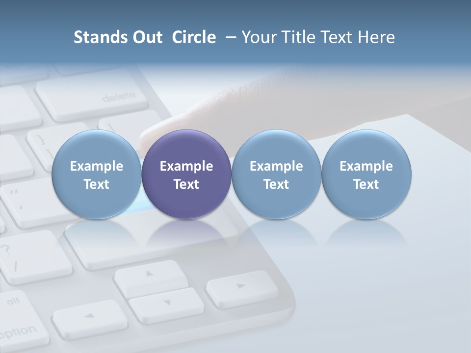 Purchase Background Key PowerPoint Template