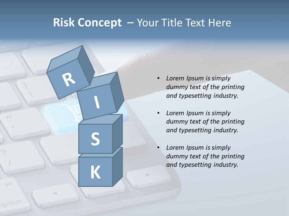Purchase Background Key PowerPoint Template