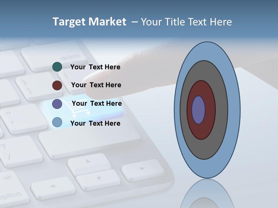 Purchase Background Key PowerPoint Template