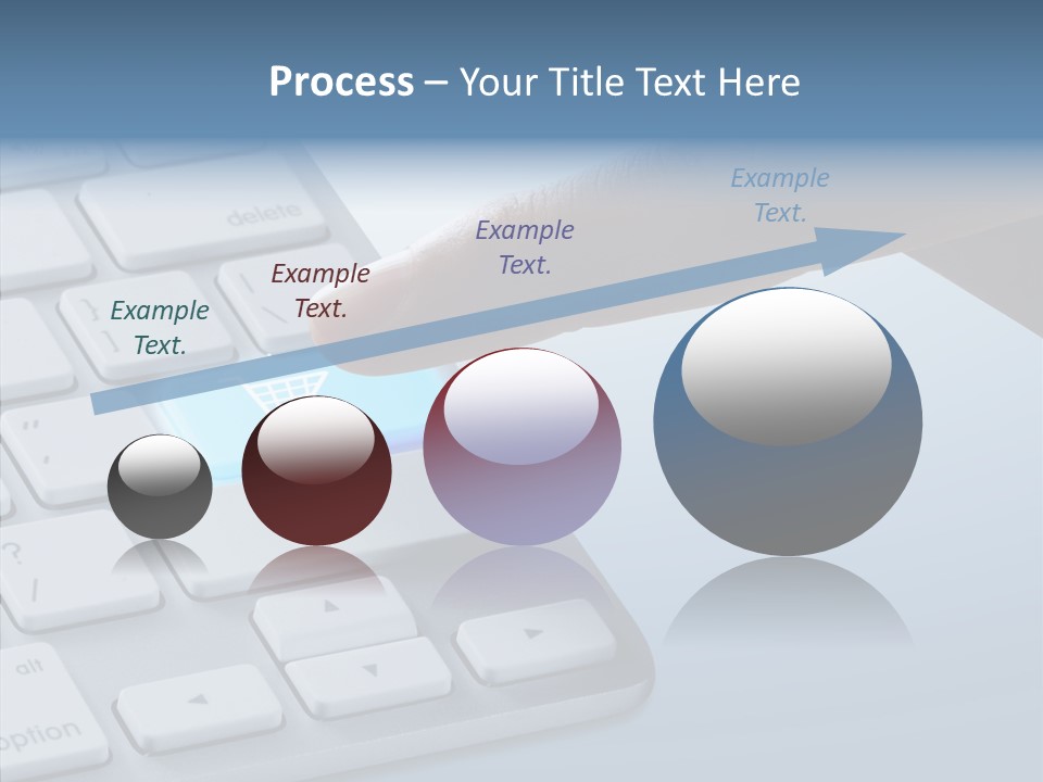 Purchase Background Key PowerPoint Template