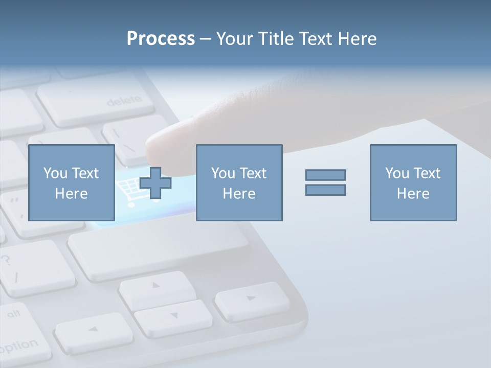 Purchase Background Key PowerPoint Template