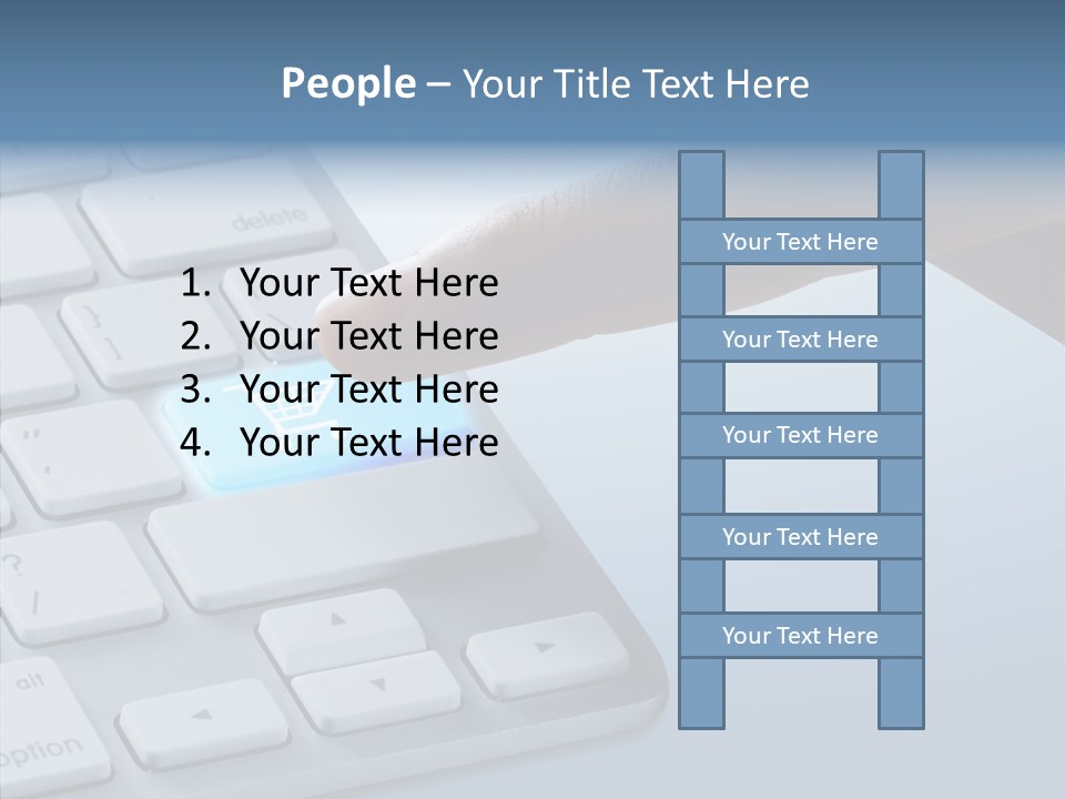 Purchase Background Key PowerPoint Template
