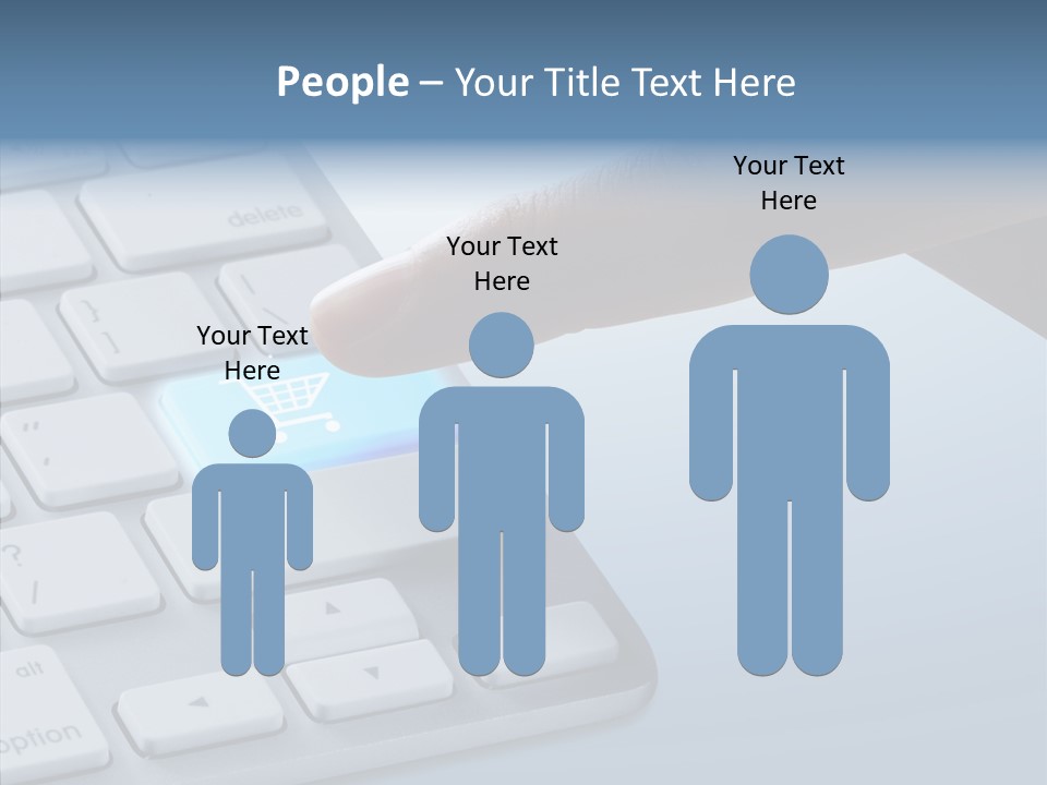 Purchase Background Key PowerPoint Template