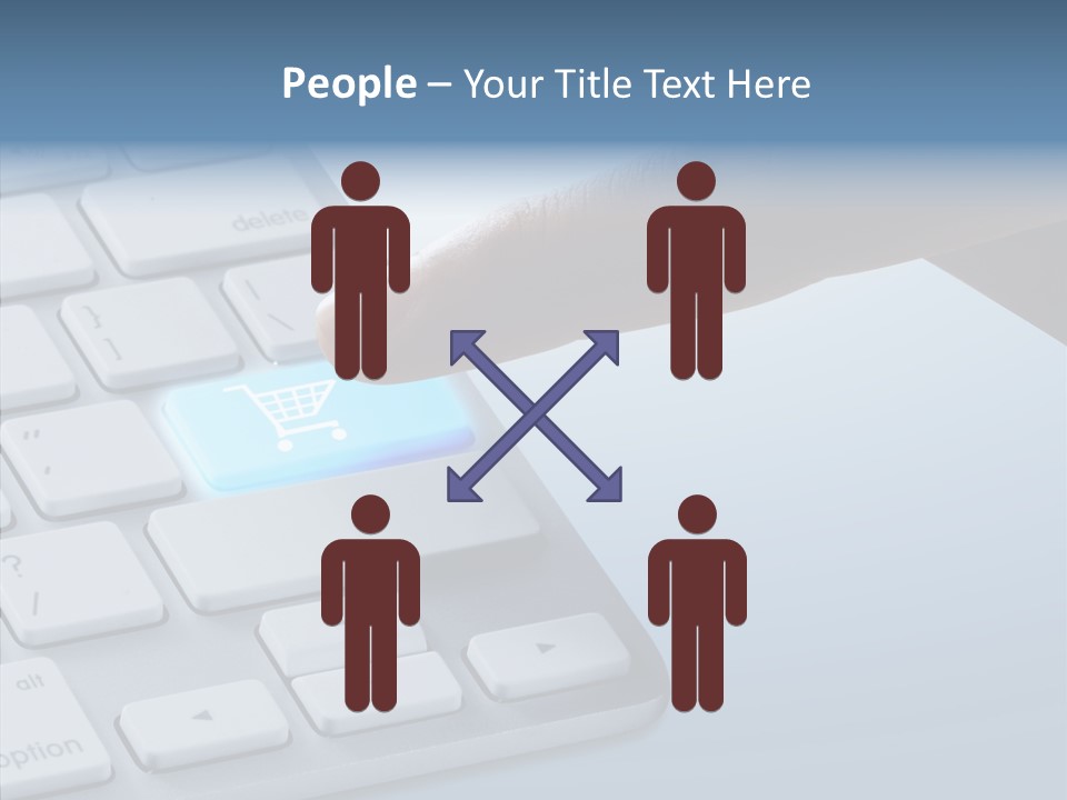 Purchase Background Key PowerPoint Template