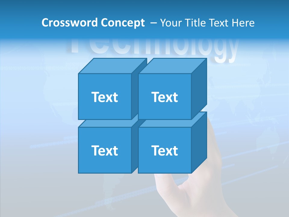 Network Technology Vision PowerPoint Template