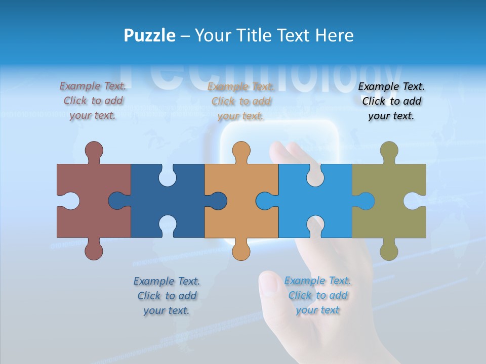 Network Technology Vision PowerPoint Template