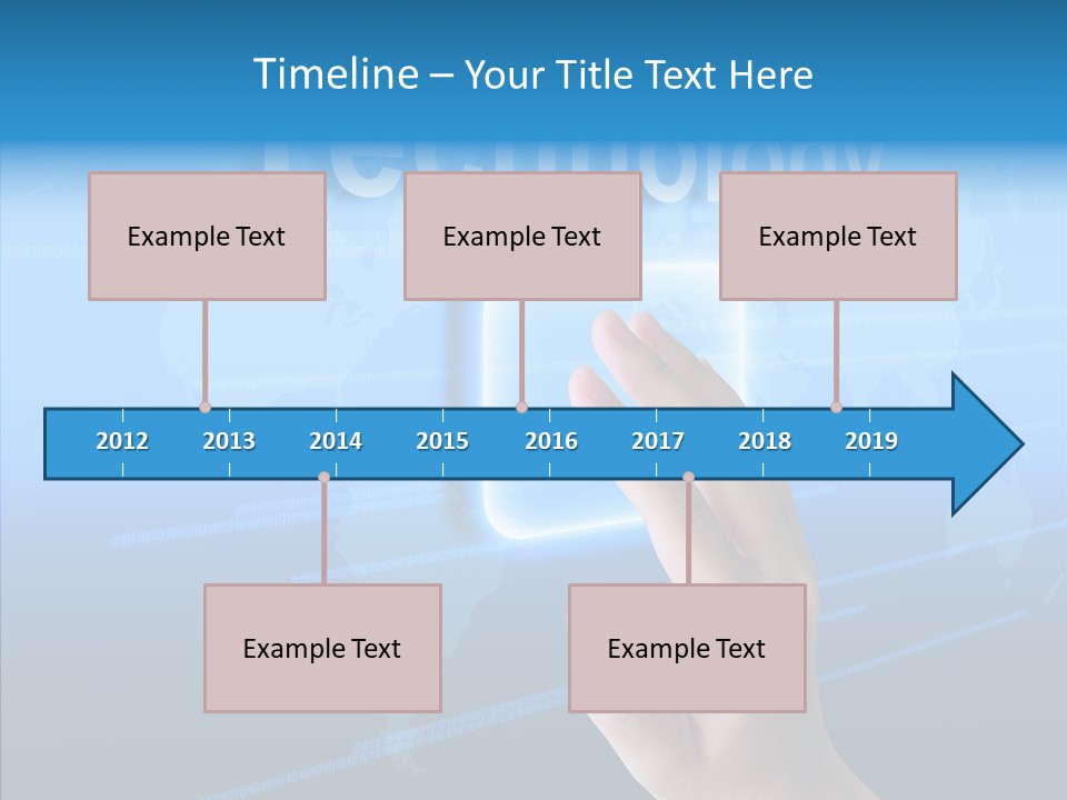Network Technology Vision PowerPoint Template