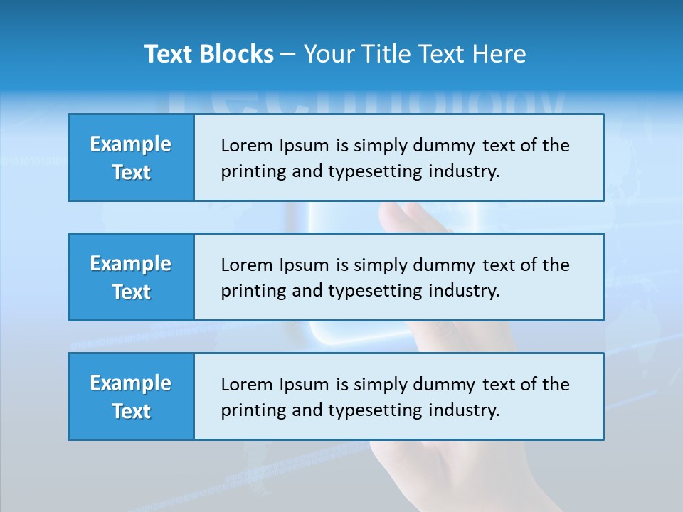 Network Technology Vision PowerPoint Template
