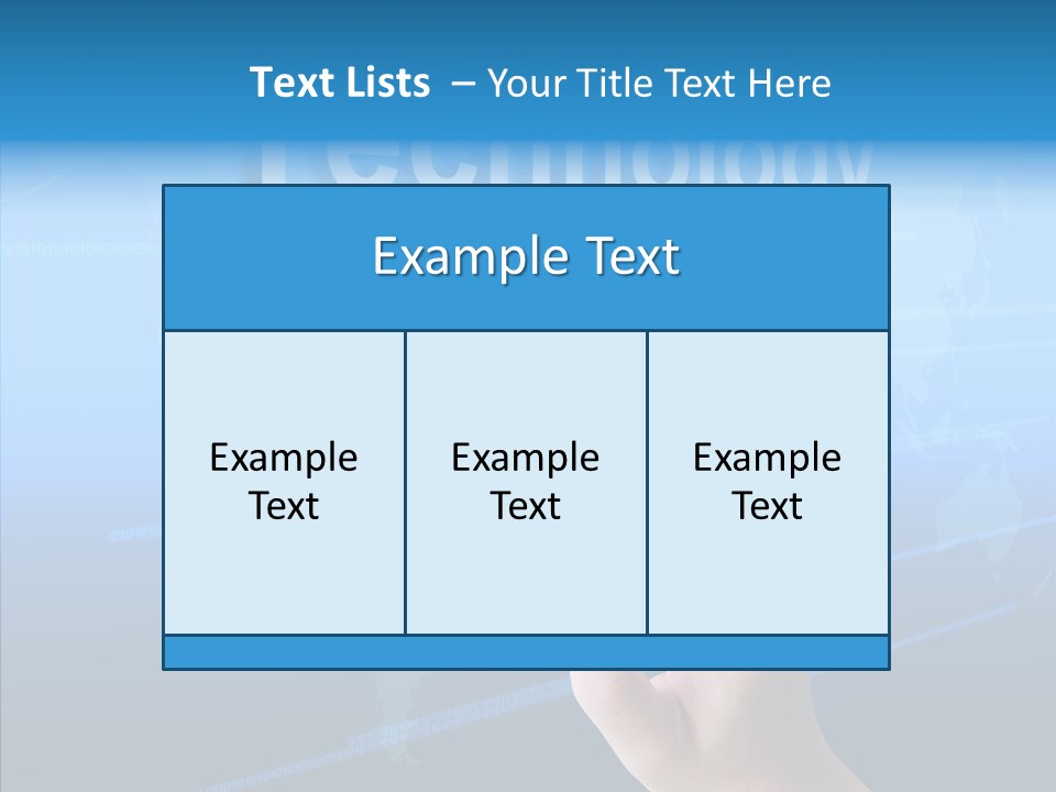 Network Technology Vision PowerPoint Template