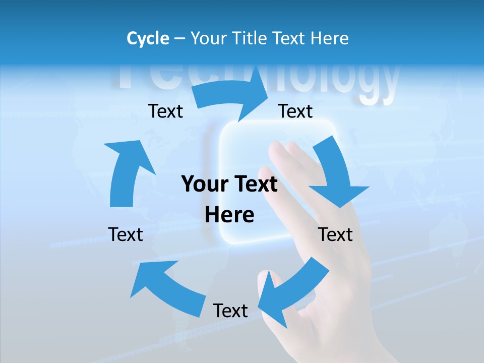 Network Technology Vision PowerPoint Template