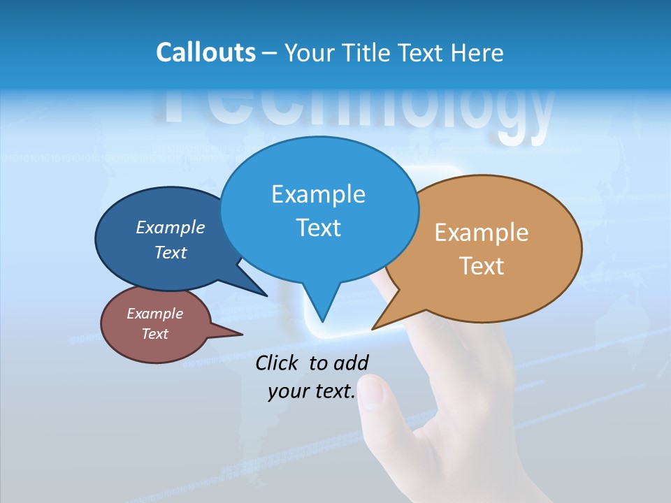 Network Technology Vision PowerPoint Template
