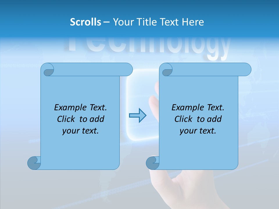 Network Technology Vision PowerPoint Template