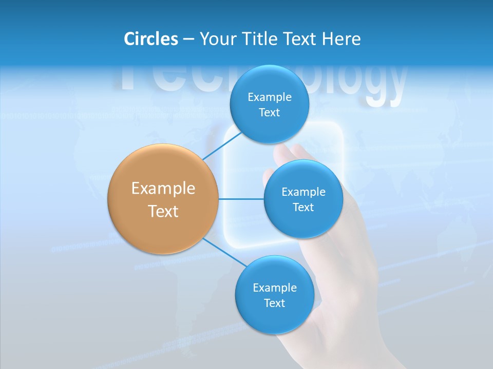 Network Technology Vision PowerPoint Template
