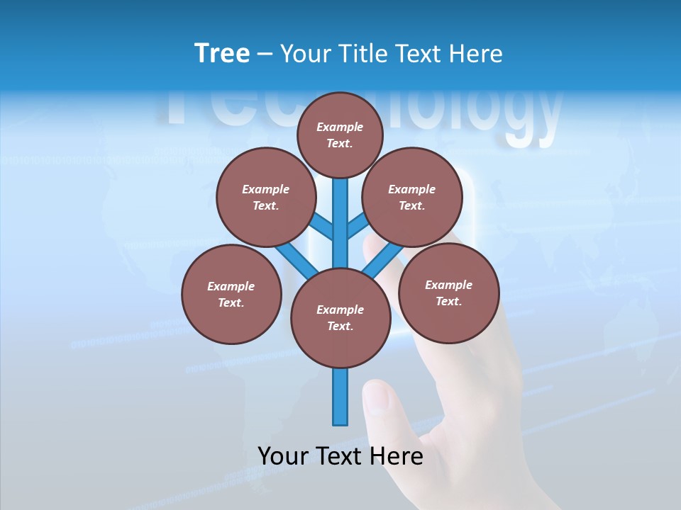 Network Technology Vision PowerPoint Template