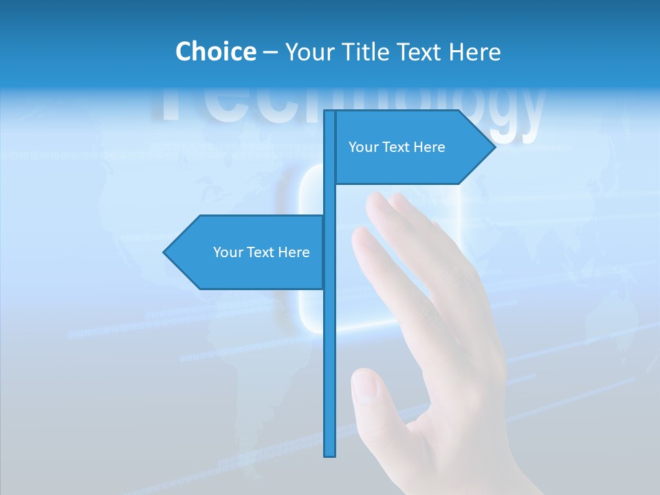 Network Technology Vision PowerPoint Template