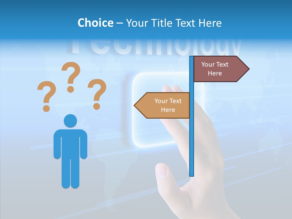 Network Technology Vision PowerPoint Template