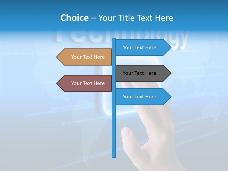 Network Technology Vision PowerPoint Template