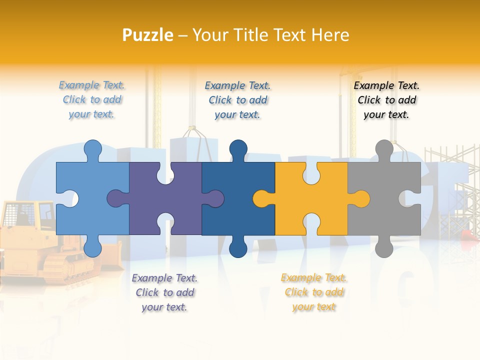 Skills Succeed Built Structure PowerPoint Template