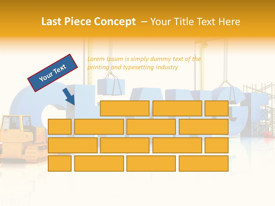 Skills Succeed Built Structure PowerPoint Template