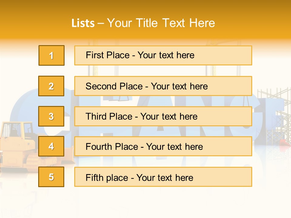 Skills Succeed Built Structure PowerPoint Template