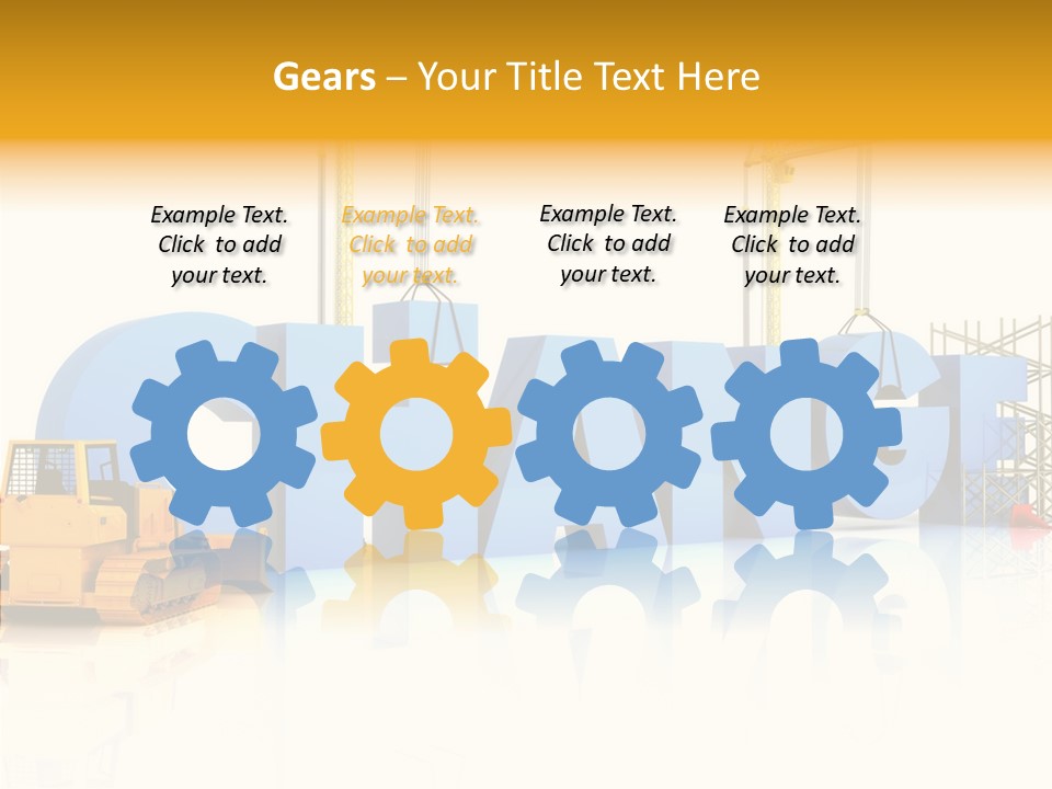 Skills Succeed Built Structure PowerPoint Template