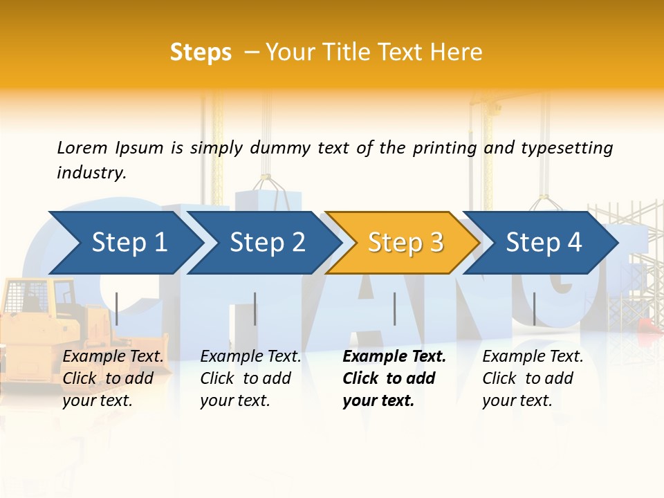 Skills Succeed Built Structure PowerPoint Template
