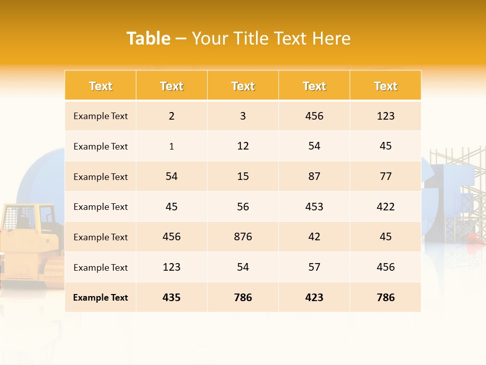Skills Succeed Built Structure PowerPoint Template