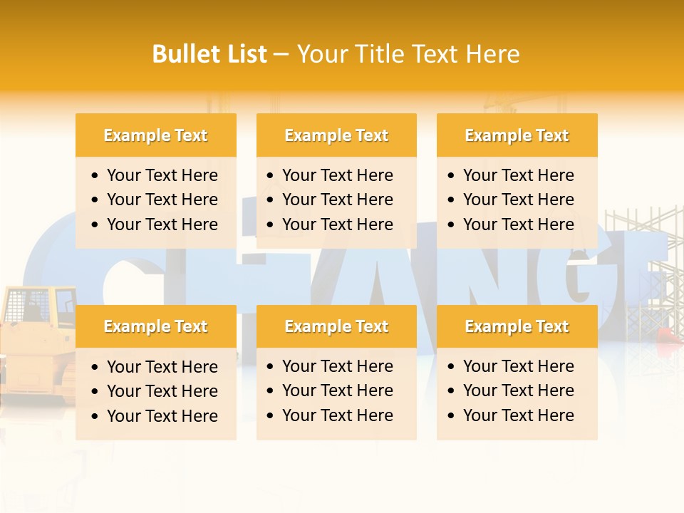 Skills Succeed Built Structure PowerPoint Template