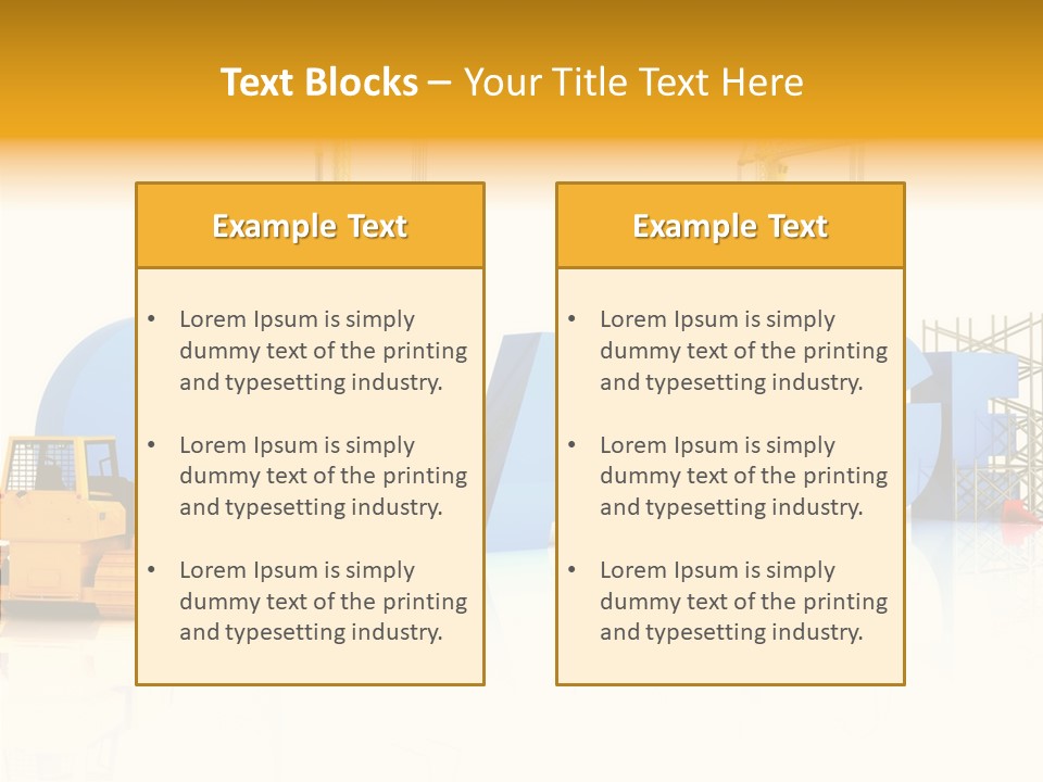 Skills Succeed Built Structure PowerPoint Template
