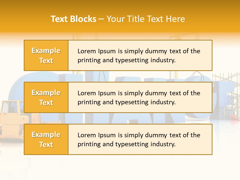 Skills Succeed Built Structure PowerPoint Template