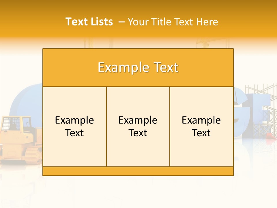 Skills Succeed Built Structure PowerPoint Template