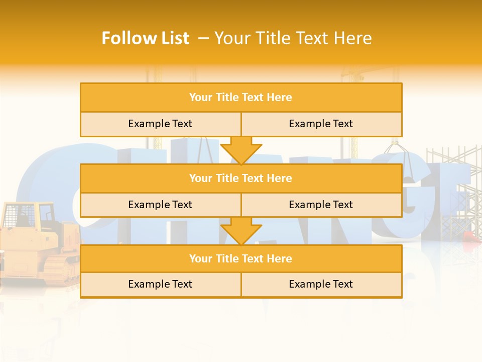 Skills Succeed Built Structure PowerPoint Template