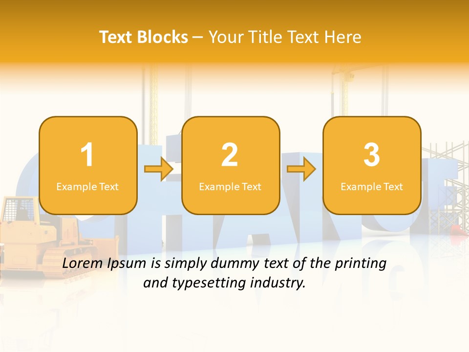 Skills Succeed Built Structure PowerPoint Template