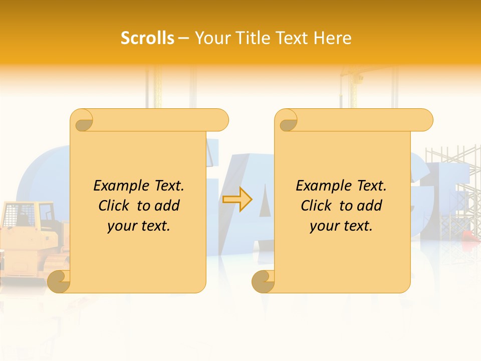 Skills Succeed Built Structure PowerPoint Template