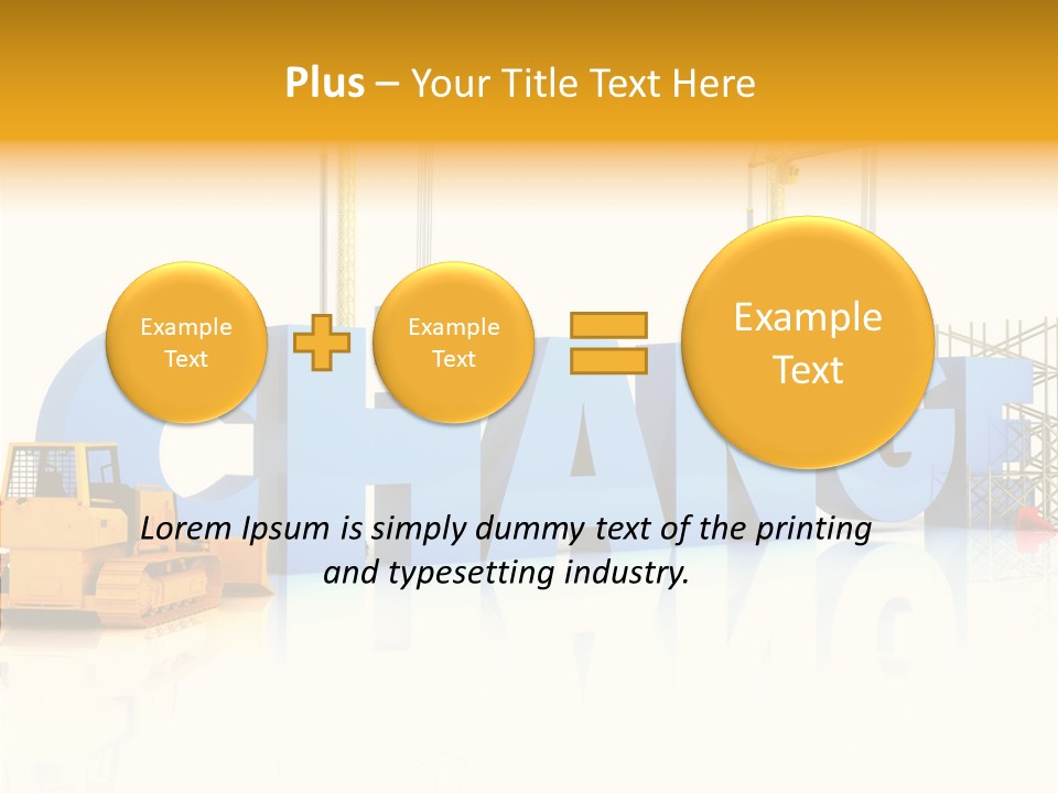 Skills Succeed Built Structure PowerPoint Template