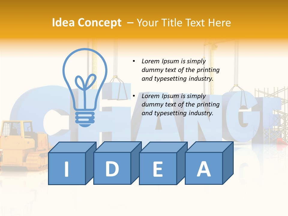 Skills Succeed Built Structure PowerPoint Template
