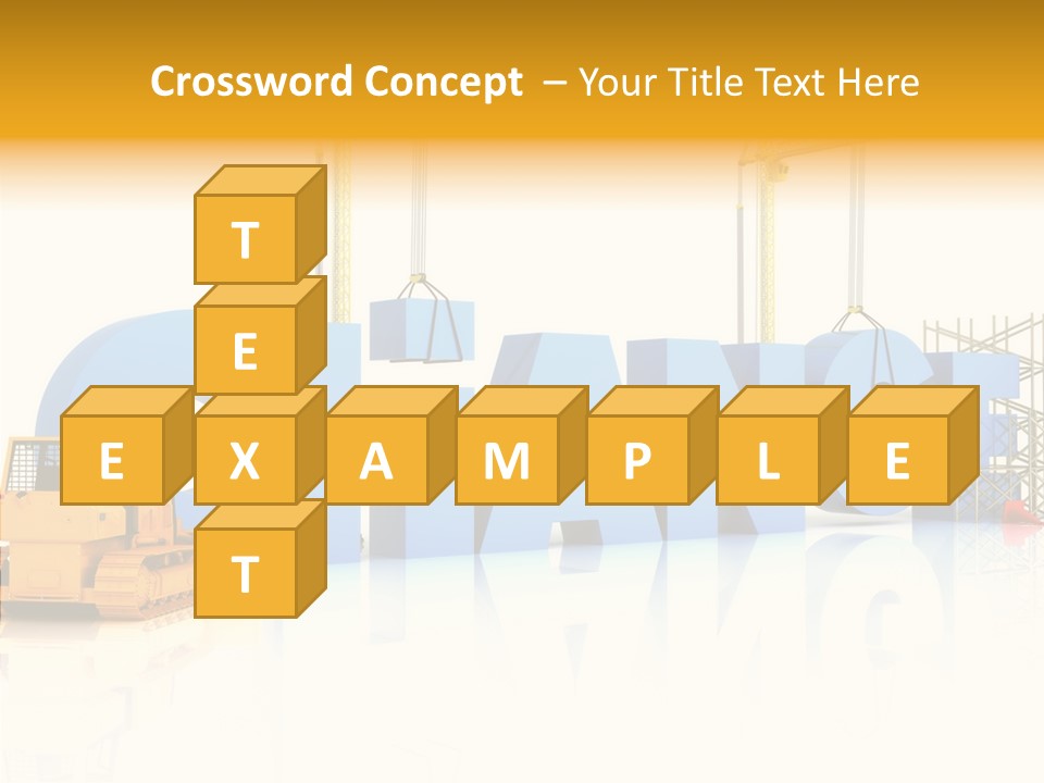 Skills Succeed Built Structure PowerPoint Template